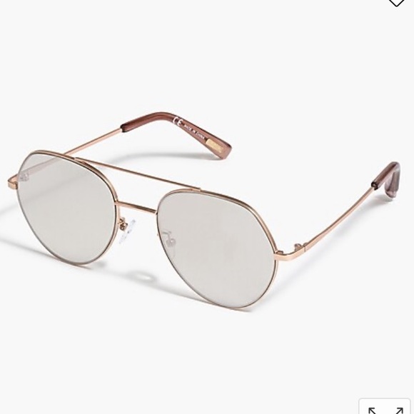Accessories Nwt Jcrew Factory Angled Aviator Sunglasses Poshmark
